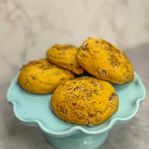 Pumpkin Chocolate Chip Cookies